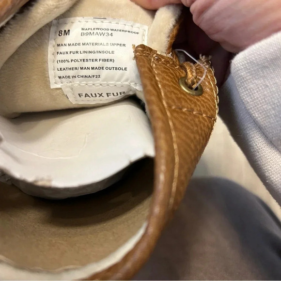 JBU BY JAMBU WMNS Chocolate Waterproof Maplewood Round Toe Lace-Up Duck Boots - Picture 7 of 7